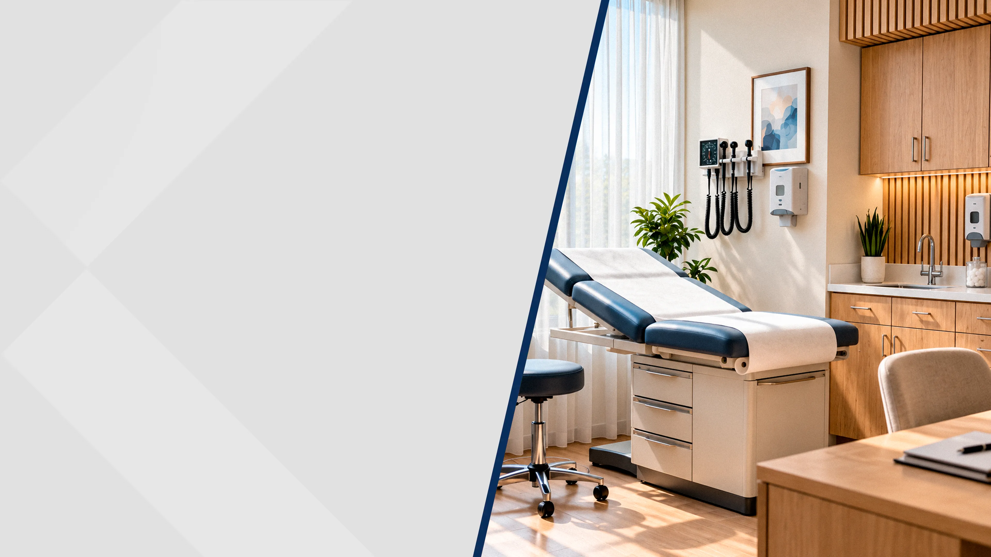 A private medical office ready for patient appointments